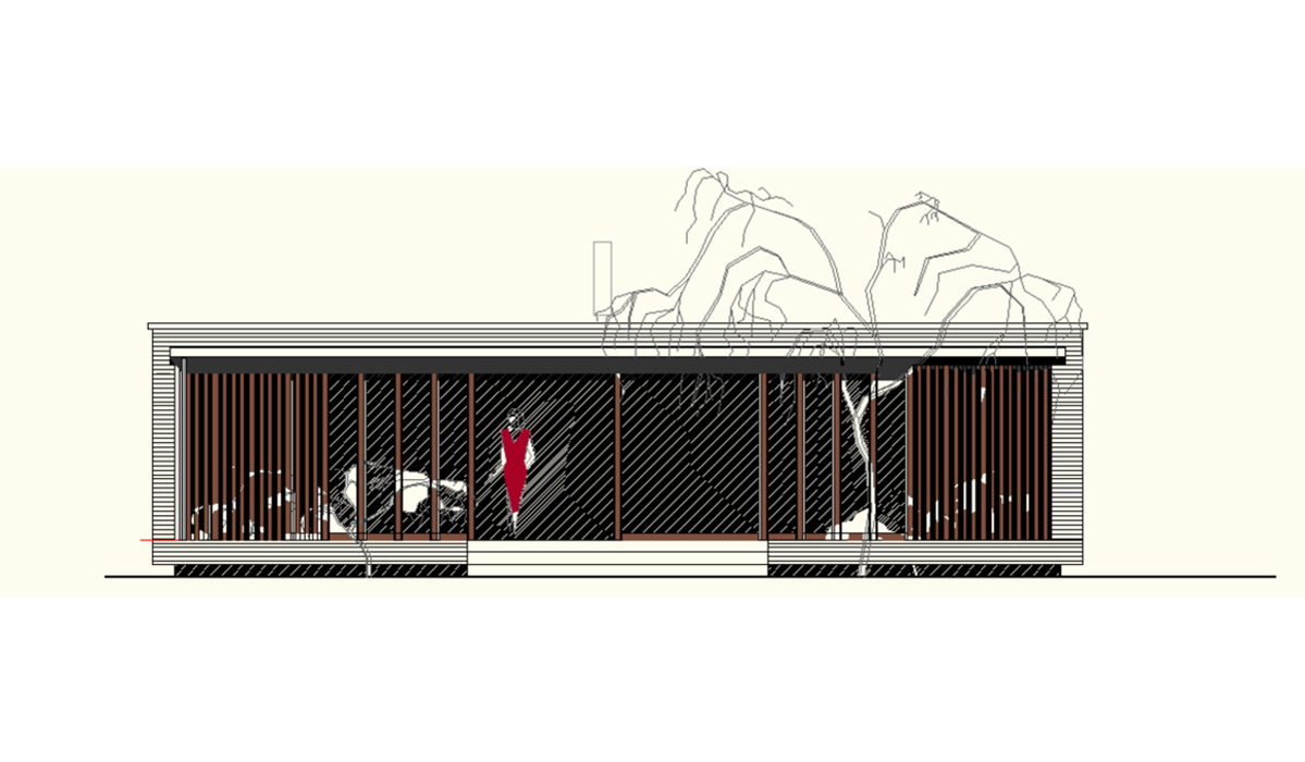 Skizze für den Bau einer Eigentumswohnung von Ralf Kohlbecker Architekturbüro bei Murnau